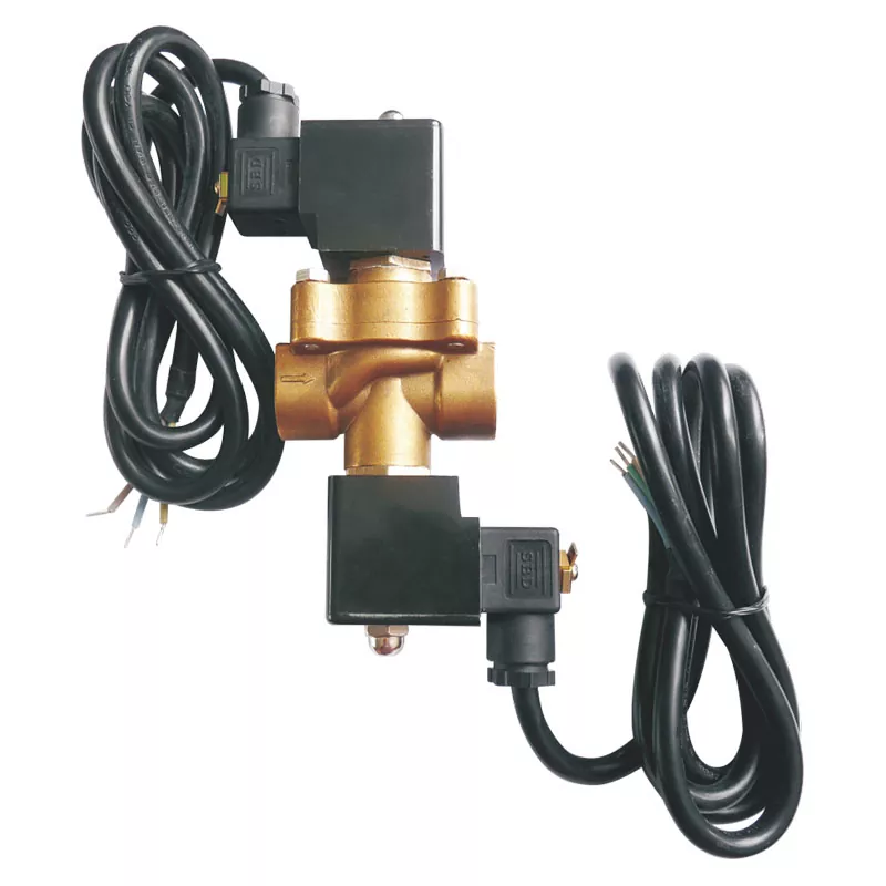 Valvola per solenoide distributore a doppio flusso