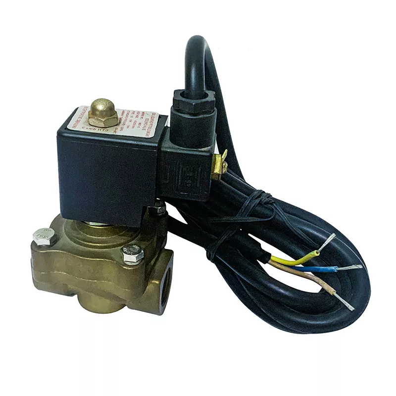 Valvola per solenoide distributore a flusso singolo